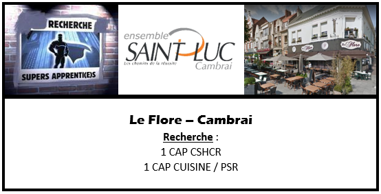 Recrutement - Le Flore Cambrai