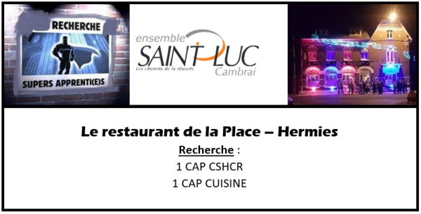 Recrutement - Le restaurant de la Place Hermies