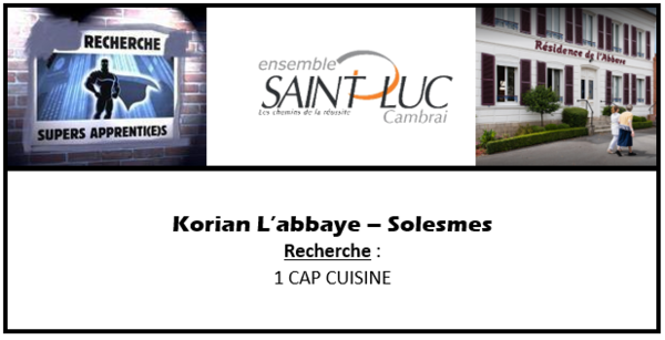 Recrutement - Korian L\'abbaye Solesmes