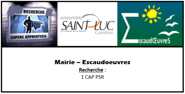 Recrutement - Mairie Escaudoeuvres