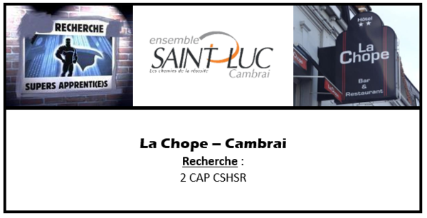 Recrutement - La Chope Cambrai